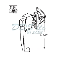 Push Button Latch 17-58B 1